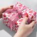 Folded Hearts Gift Wrap Paper - B258