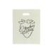 Frosted Tint Merchandise Bags - 1215-