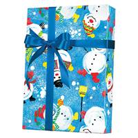 Frosty Friends Gift Wrap Wholesale Gift Wrap Paper, Christmas Gift Wrap Paper