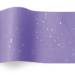 Gemstones Tissue Paper - Amethyst — Deep purple amethyst tissue with scattered gold metallic gemstone sparkle accents