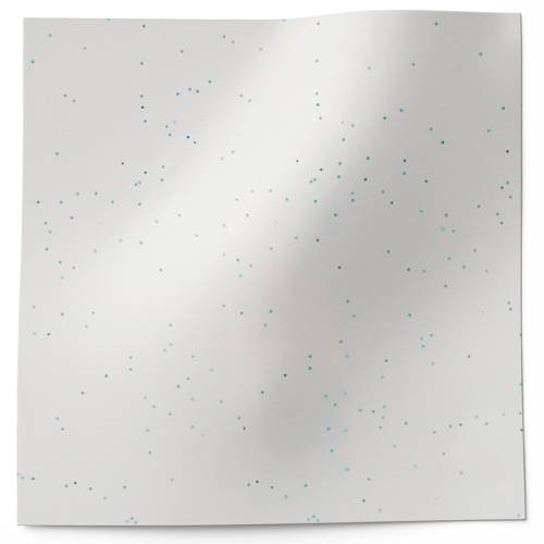Gemstones Tissue Paper - Blue Topaz — Medium bright blue topaz tissue with scattered gold metallic gemstone sparkle