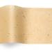 Gemstones Tissue Paper - Gold Dust — Dark tissue with dense shimmering gold dust metallic gemstone sparkle