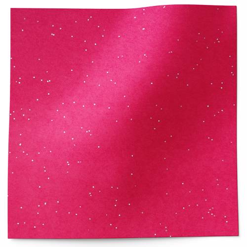 Gemstones Hot Pink Sapphire tissue paper in vivid magenta pink with holographic glitter