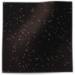 Gemstones Tissue Paper - Onyx — Deep black tissue with scattered gold metallic gemstone sparkle accents