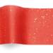 Gemstones Tissue Paper - Ruby — Deep red ruby tissue with scattered gold metallic gemstone sparkle accents