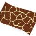 Giraffe printed tissue paper featuring a giraffe-inspired pattern in brown and tan tones