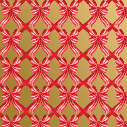 Glamorous Bows Gift Wrap Paper — festive Glamorous Bows holiday wrapping paper design