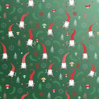 Gnome for Christmas Gift Wrap Paper
