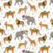 Go Wild Gift Wrap Paper — fun go wild birthday gift wrapping paper