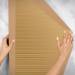 Gold Dot & Stripe on Kraft Gift Wrap Paper - B998D