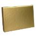 Gold Ice pop-up gift card box 4 5/8" x 3 3/8" x 5/8" — pops open to display a gift card, high-gloss gold finish