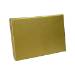 Gold Linen pop-up gift card box 4 5/8" x 3 3/8" x 5/8" — pops open to display a gift card, gold linen-textured finish