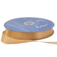 Gold Splendorette curling ribbon on a spool — iridescent polypropylene, 3/4" width, 250 yards