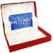 Red Ribbed Gift Card Box - GC-POPUP-RIB-RED-100