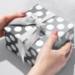 Gold & Silver Dots Gift Wrap Paper - B990D
