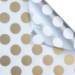 Gold &amp; Silver Dots Gift Wrap Paper — Gold &amp; Silver Dots everyday wrapping paper design