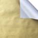 Gold &amp; Silver on Kraft Reversible Gift Wrap Paper — Gold &amp; Silver on Kraft Reversible everyday wrapping paper design