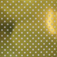 Gold & White Dots Gift Wrap Paper — elegant gold & white dots romantic gift wrap design