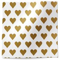 Golden Heart Tissue Paper