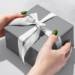 Gray Gift Wrap Paper - B917M