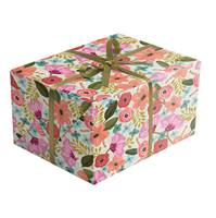 Gypsy Floral Gift Wrap Paper