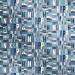 Hanukkah Greeting Silver Gift Wrap Paper - silver menorahs, dreidels, and Stars of David on a deep blue background