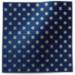 Judaic tissue paper with a Star of David pattern in silver on deep navy blue