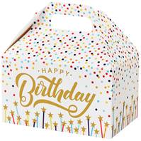 Happy Birthday Stars Medium Gable Box Gable Boxes