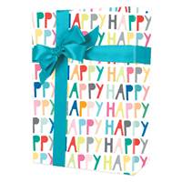 Happy Happy Gift Wrap Wholesale Gift Wrap Paper, Celebration Gift Wrap Paper, Kids Gift Wrap Paper, Birthday Gift Wrap Paper