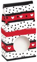 Hearts & Dots Gourmet Window Boxes Gourmet Window Boxes, Gift Basket Packaging