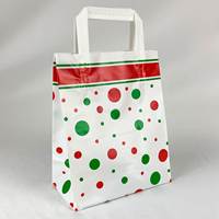 Holiday Dots Frosted Shopping Bag (Cub)