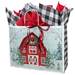 Holiday Farmhouse Paper Shopping Bags (Vogue - Full Case) - HFC-V