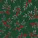 Holiday Floral Green Gift Wrap Paper — holiday holiday floral green printed gift wrapping paper