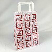 Holiday Icons Frosted Shopping Bag (Debbie)