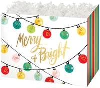 Holiday Lights Gift Basket Boxes