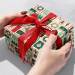 Holiday Stamps Gift Wrap Paper - XB858