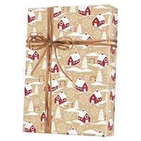 Home for Christmas/Kraft Gift Wrap Wholesale Gift Wrap Paper, Christmas Gift Wrap Paper