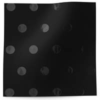 Black on Black Hot Spots Tissue Paper