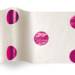 Hot Spots Tissue Paper - Hot Pink — Scattered hot pink polka dots on white background