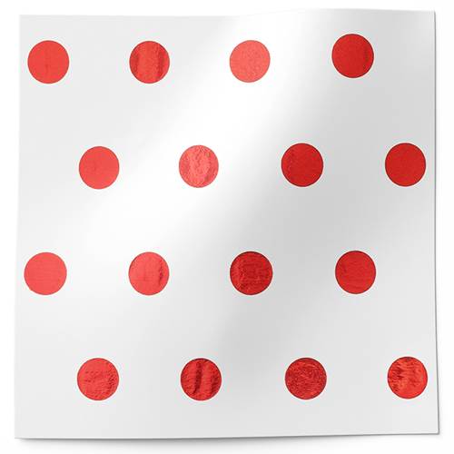 Red Hot Spots Tissue Paper