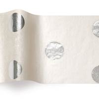 Hot Spots Tissue Paper - Silver