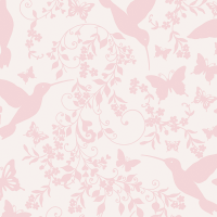 Hummingbirds & Butterflies Gift Wrap Paper — versatile hummingbirds & butterflies all-occasion gift wrap