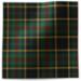 Hunter Navy Plaid Printed Tissue Paper — Classic dark green and navy tartan plaid pattern