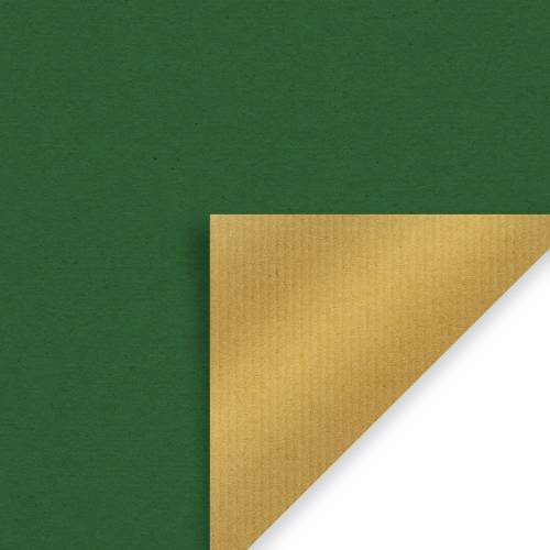Hunter and Gold Gift Wrap Paper — versatile hunter and gold all-occasion gift wrap