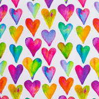 I Heart You Gift Wrap Paper — elegant i heart you romantic gift wrap design