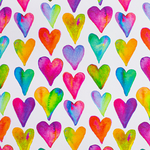 I Heart You Gift Wrap Paper — elegant i heart you romantic gift wrap design