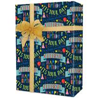 Its Your Birthday Gift Wrap Wholesale Gift Wrap Paper, Celebration Gift Wrap Paper, Kids Gift Wrap Paper, Birthday Gift Wrap Paper