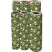 Jolly Santa Green Gift Wrap Paper - XB851