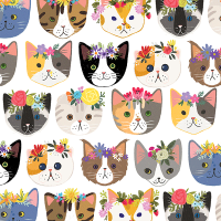 Kitty Cats Tissue Paper