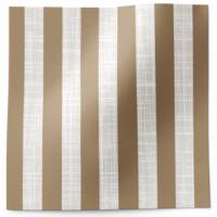 Kraft Chic Stripe Printed Tissue Paper — Alternating kraft/tan and white vertical stripes, clean modern look
